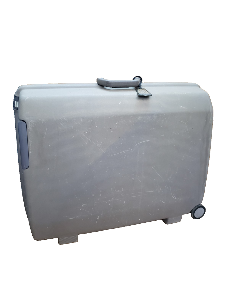 Samsonite Oyster Vintage 3 Point Latch Hard Shell Suitcase Luggage