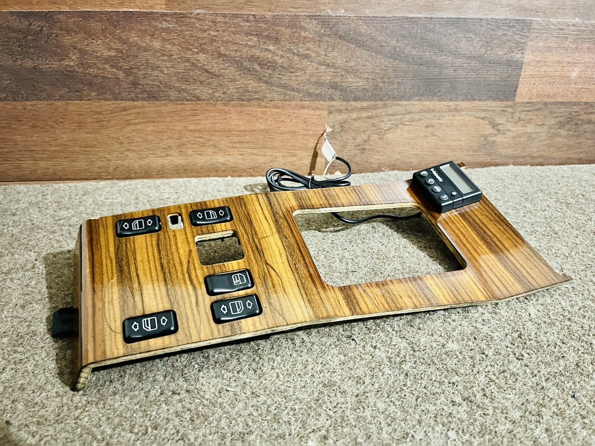 1986-1995 Mercedes-Benz W124 Wood Center Console Switch Webasto