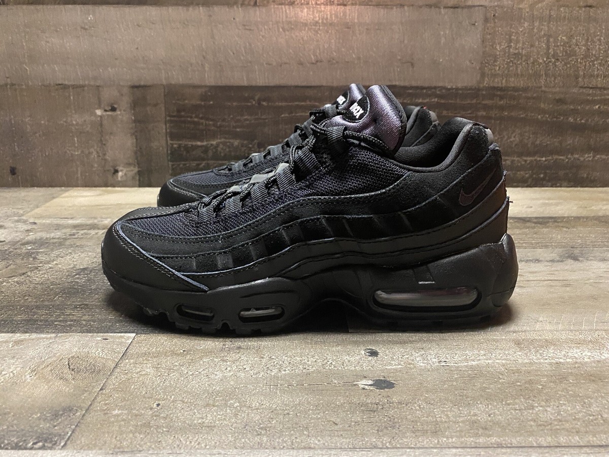Nike Air Max 95 Essential Triple Black Running Shoes Men's Size 6