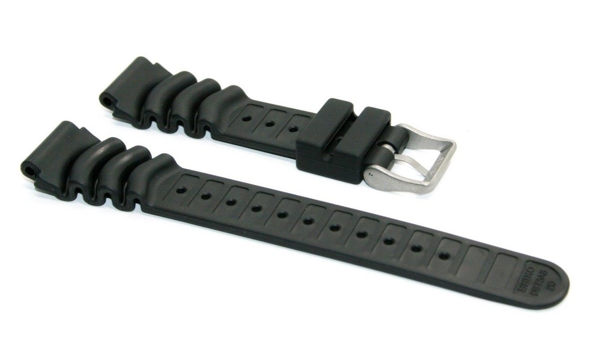 Original SEIKO Diver Rubber Orange MONSTER Band Z20 SRP309 7S26