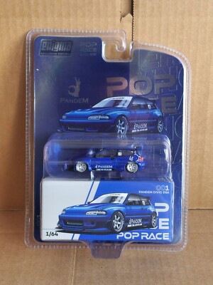 Pop Race 1:64 Pandem Honda Civic EG6 #001 | eBay
