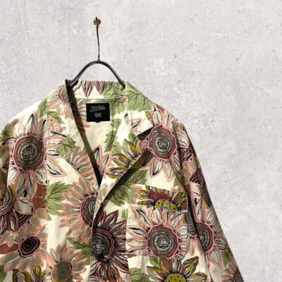Jean Paul Gaultier Sunflower Shirt Jacket Archive Piece Men's S