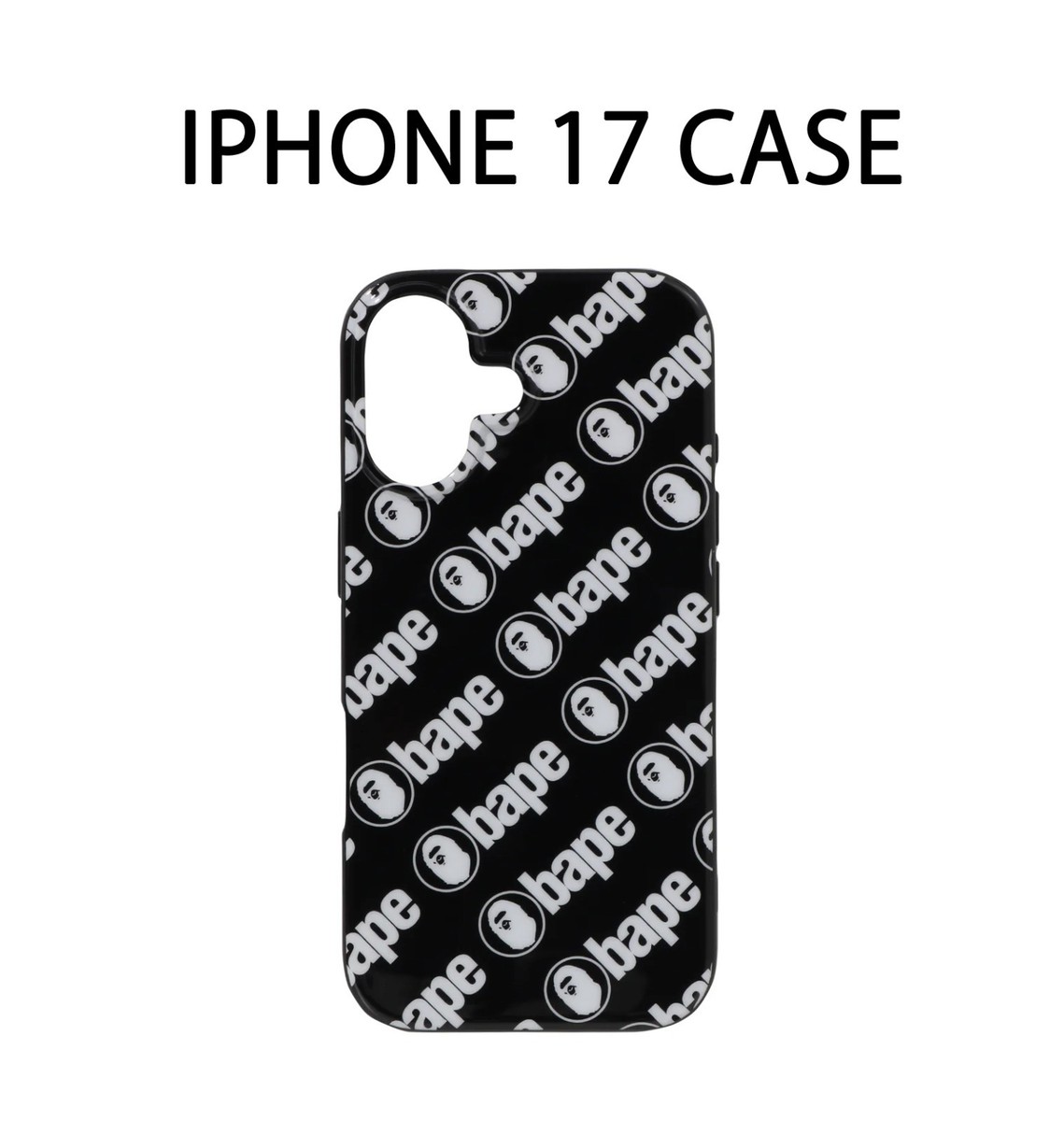 A BATHING APE Goods BAPE PATTERN IPHONE 17 CASE 1L70182019 r | eBay