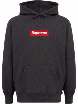 Supreme Box Logo Hoodie Black Large | eBay