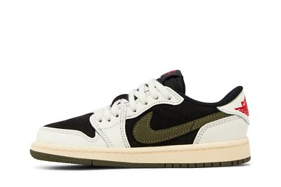 Size 1 (PS) - Jordan 1 OG x Travis Scott Low Olive for sale online