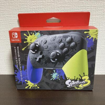 Nintendo Switch Pro Controller Splatoon 3 Special Edition wireless