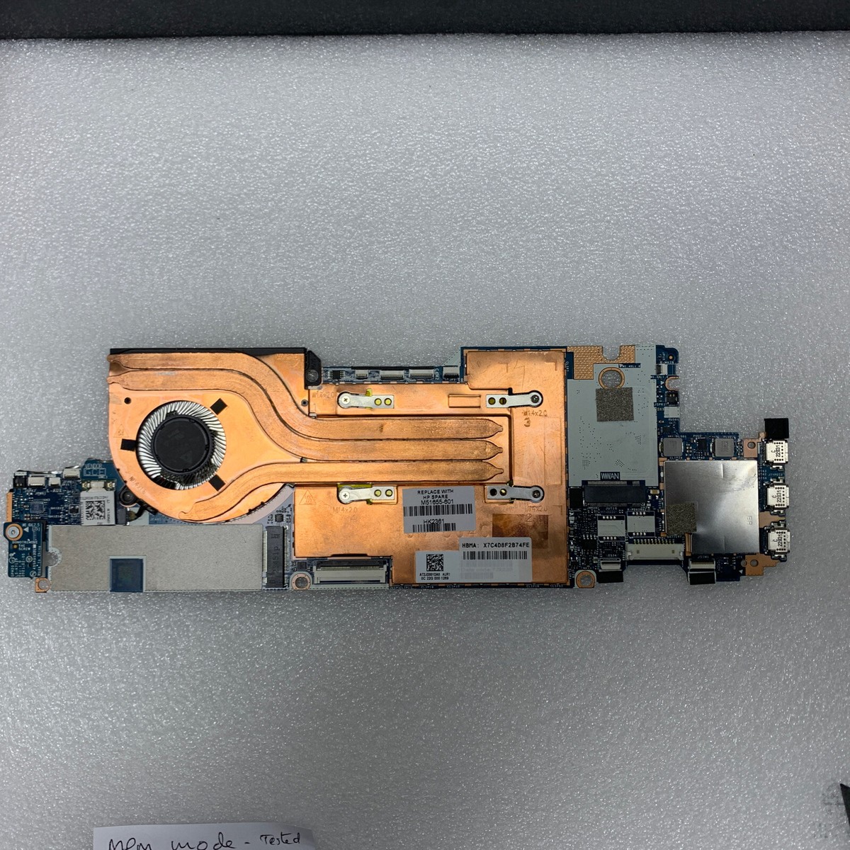 HP Elite X2 G8 Tablet Motherboard i7-1165G7 16GB With Heatsink