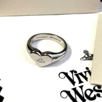 Vivienne Westwood Ring Size 6.5-7 Silver Logo NO BOX [EJ204 | eBay