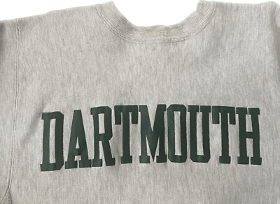 Vintage 90s Dartmouth Double Sided Champion Reverse Weave