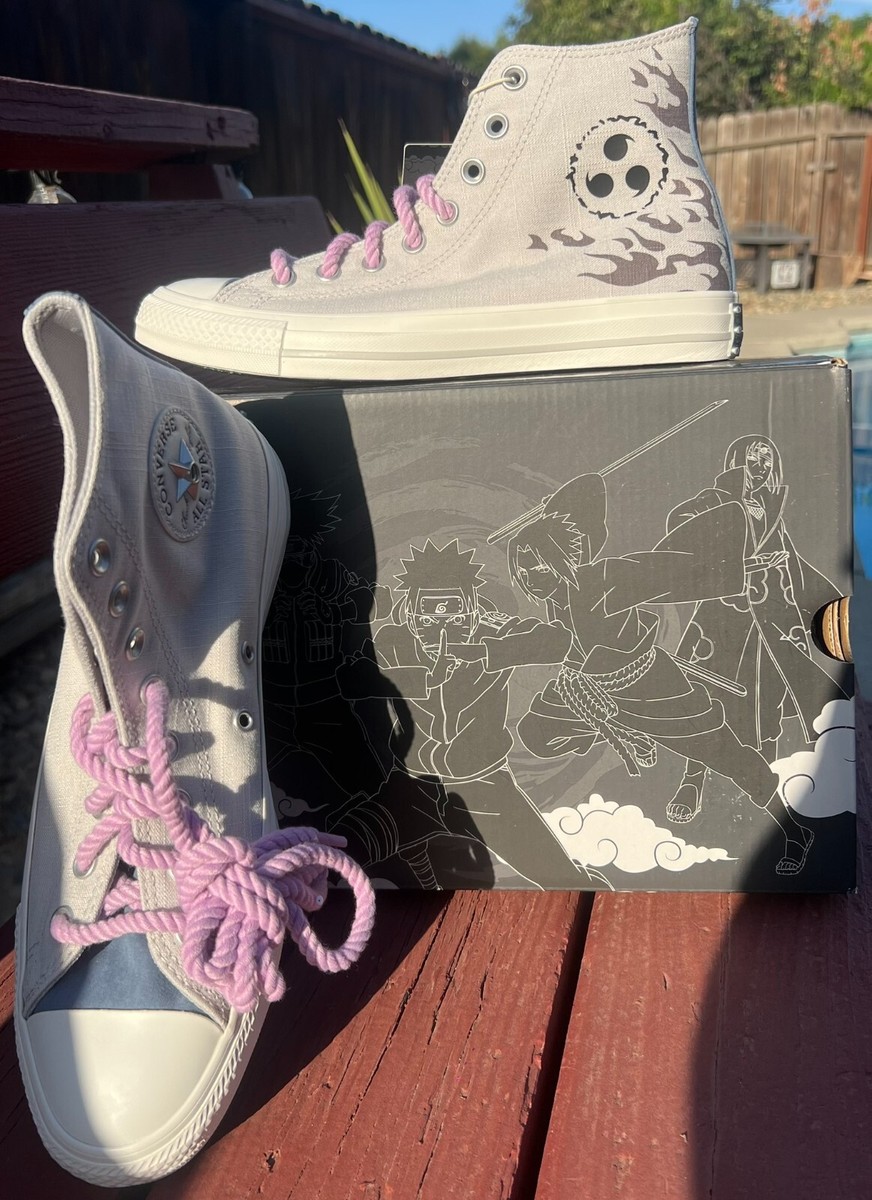 Limited Edition Converse x NARUTO SHIPPUDEN Sasuke Uchiha Chuck