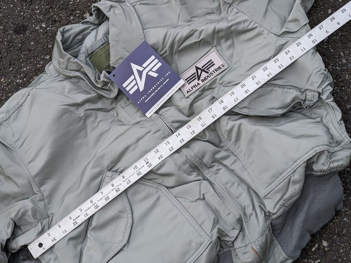 Made in US Alpha Industries CWU-45P Army Military Pilot Bomber