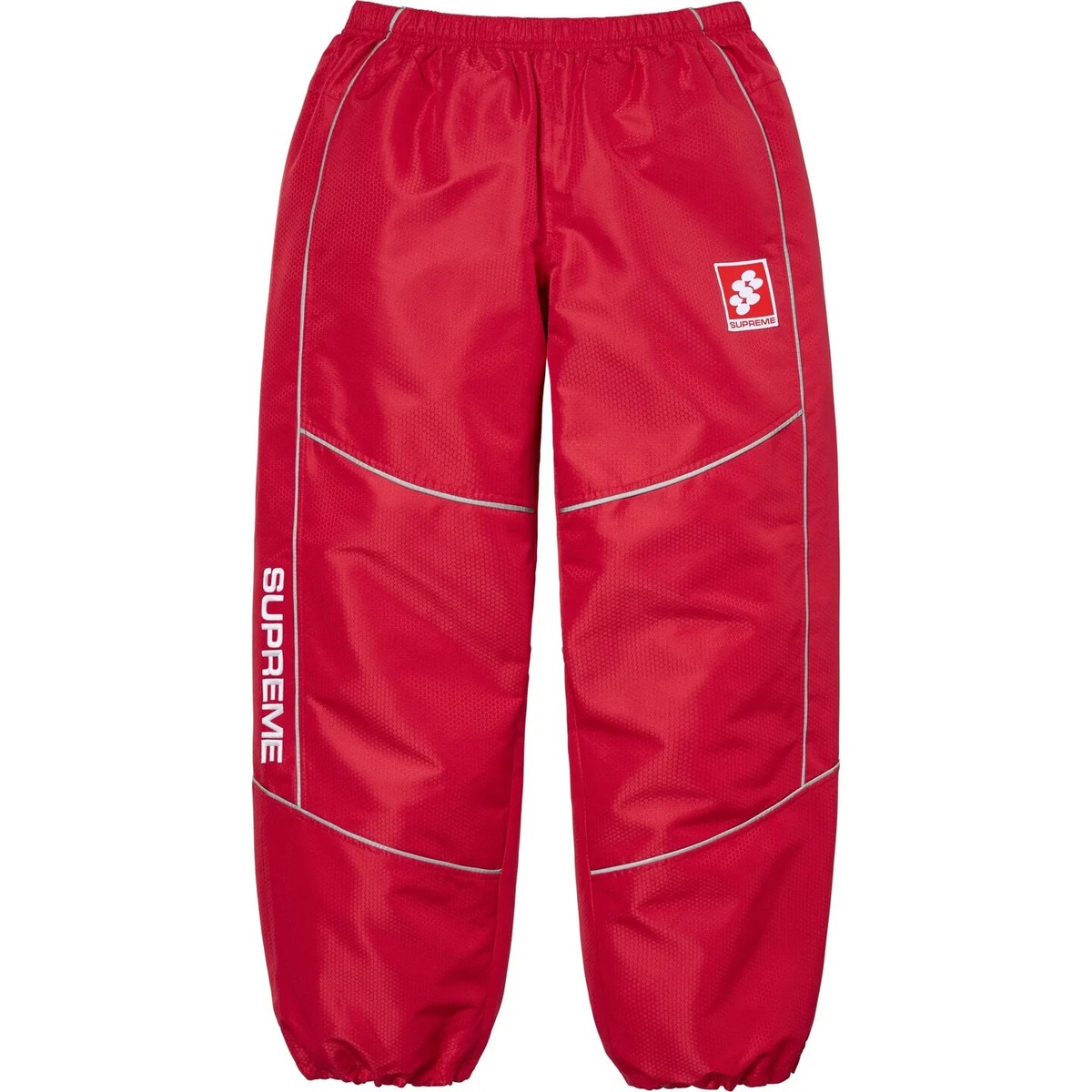 Supreme Reflective Piping Track Pant 4colors FW24 Size S-XXL | eBay