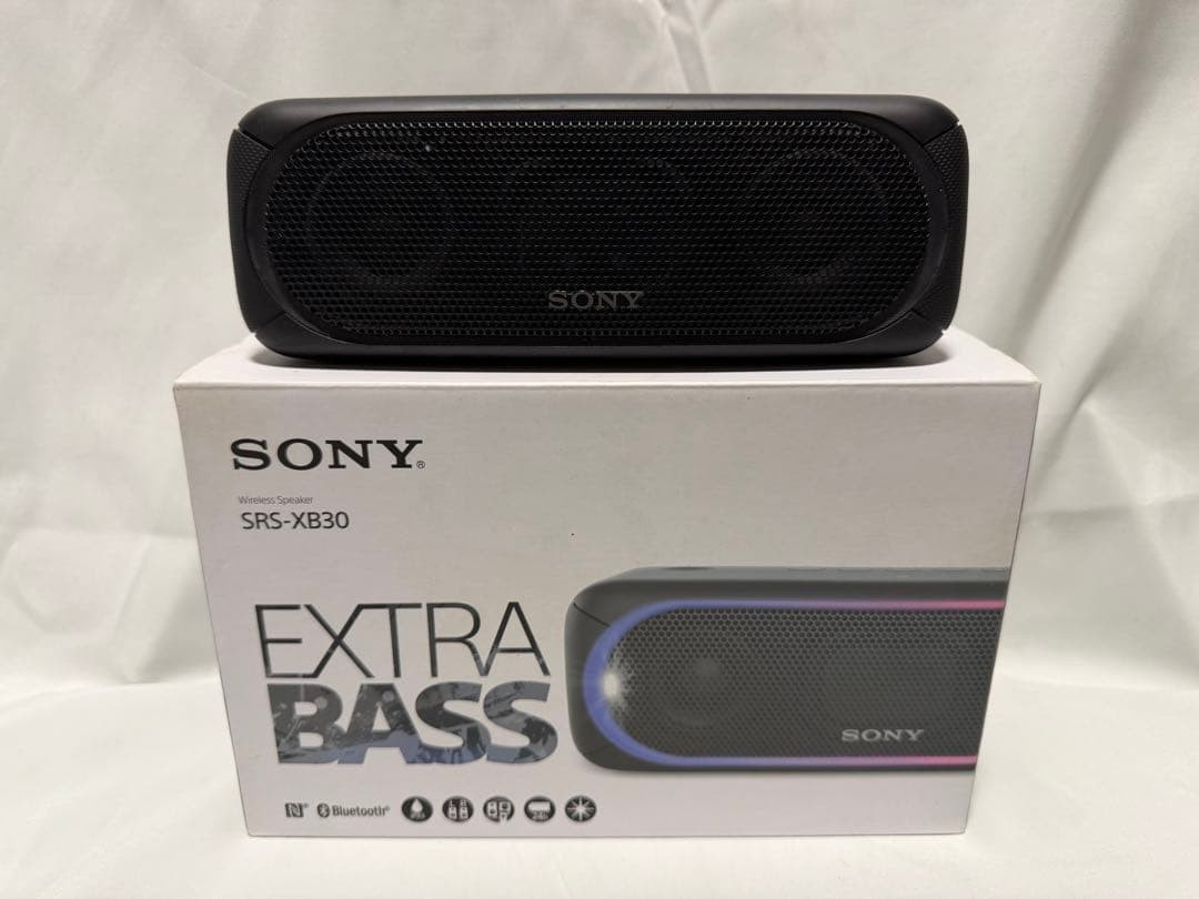 Sony SRS-XB30 Portable Bluetooth Wireless Speaker with Extra Bass