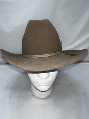 RESISTOL 4XXXX-BEAVER ウエスタンハット 7 1/8 Resistol Men's Black