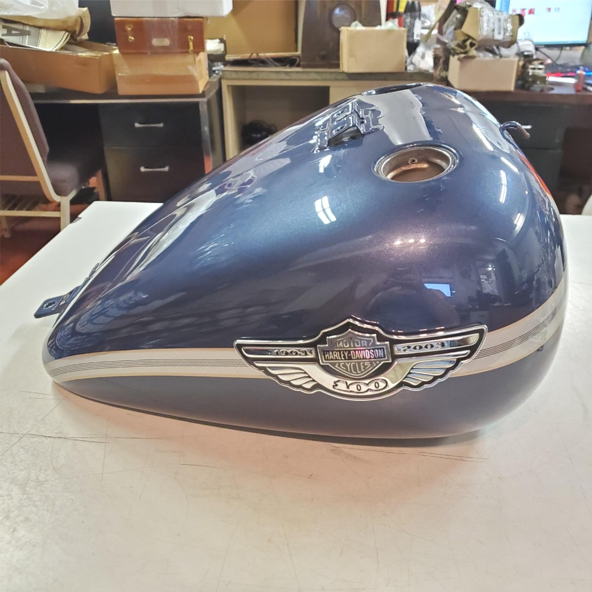 Harley 1903-2003 100t Anniversary Gunmetal FXSTB NIGHT TRAIN 2003