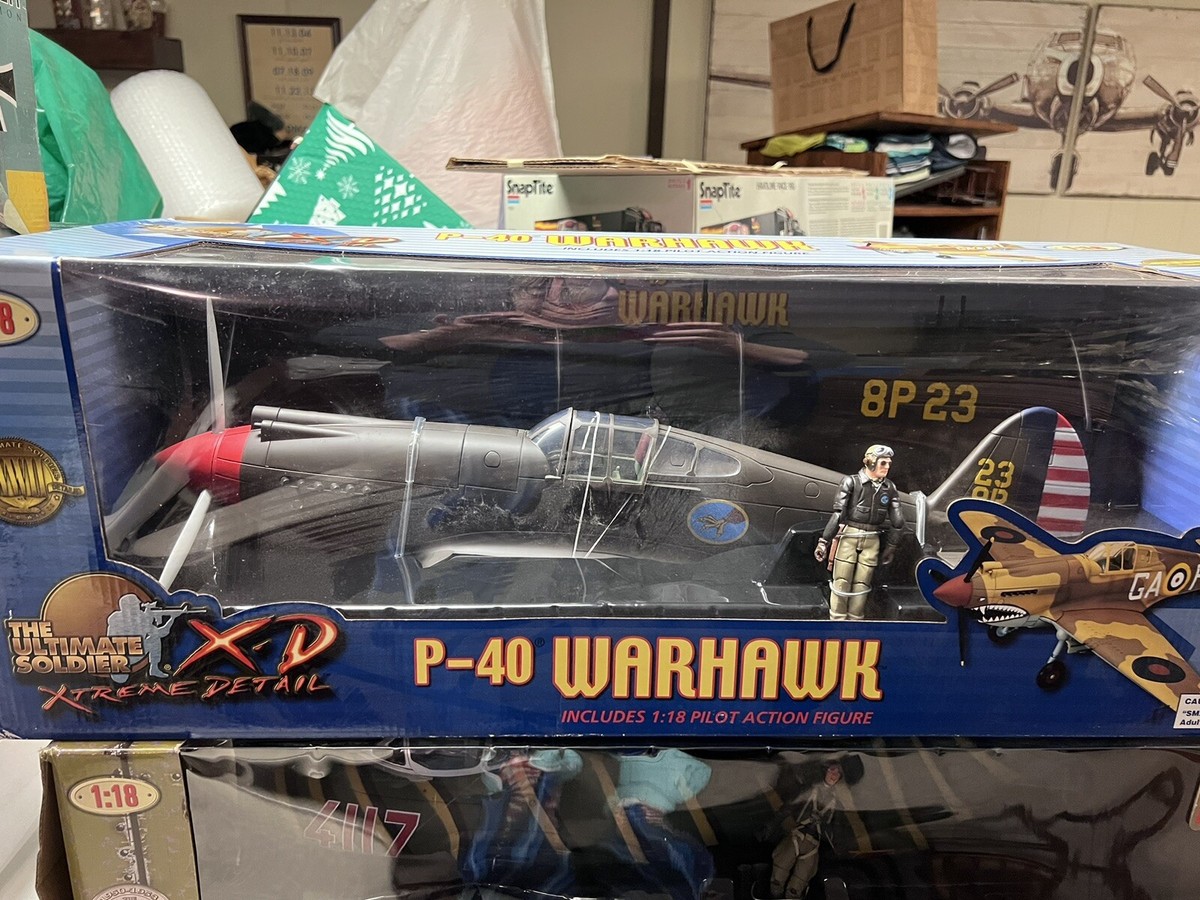 21st Century Toys P-40 Warhawk 1/18 Ultimate Soldier Xtreme Detail