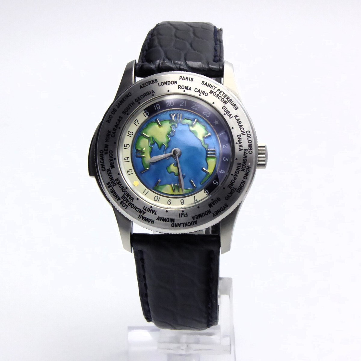 Shellman World Time Minute Repeater Cloisone World-Lim La Chaux-de