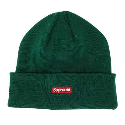 Supreme x New Era FW22 Horns S Logo Beanie Dark Green | eBay