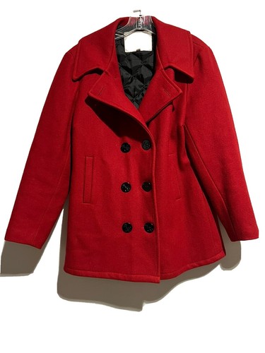 AP STUDIO Oversized Lamb Coat Wool Coat Long Collarless