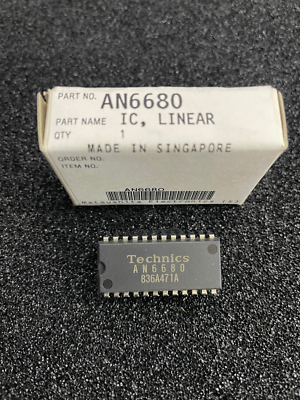 Technics AN6680 IC Linear Integrated Circuit Control Chip for sale