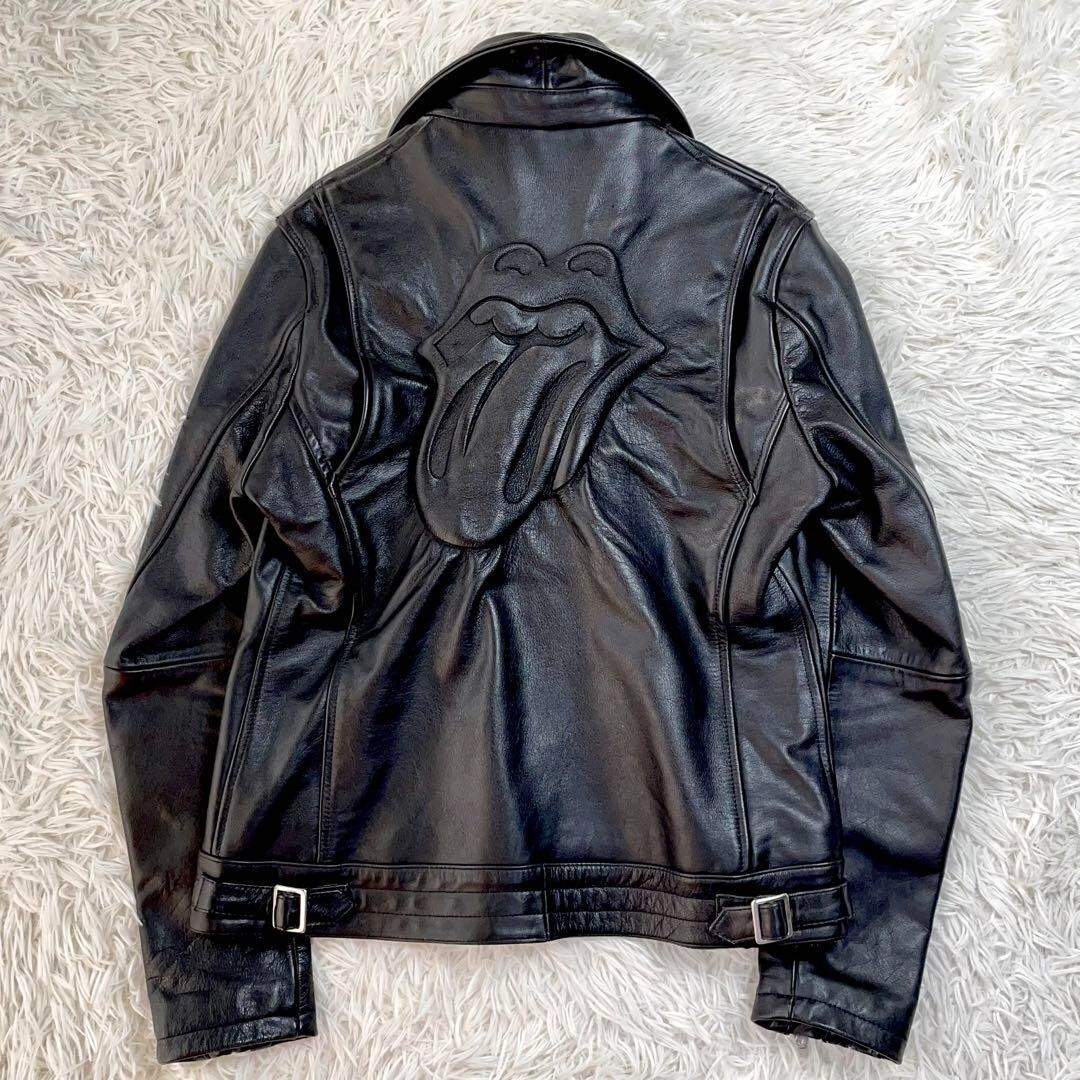 JACKROSE VINTAGE x The Rolling Stones Men's Leather Jacket