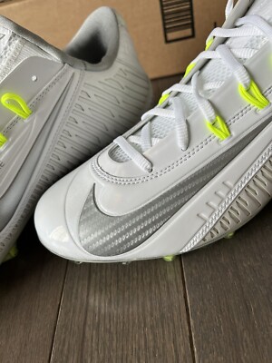 Nike Vapor Carbon Elite 2.0 TD Football Cleats White/Silver/Volt