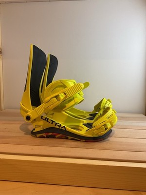 Union Ultra Medium MENS Snowboard Bindings 2026 Hype Yellow Used
