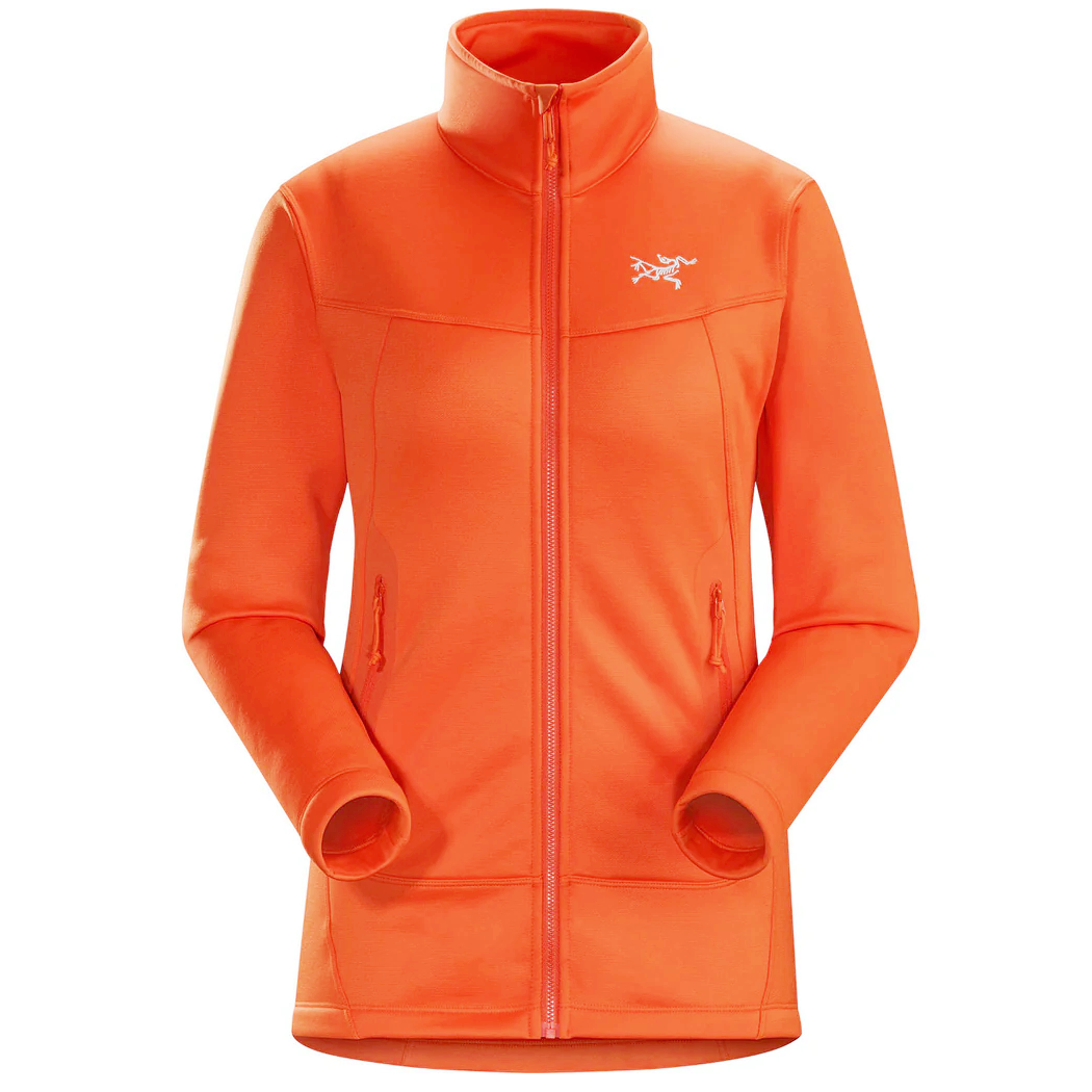 ARCTERYX ARENITE 16232-91755 Stretch Fleece Jacket Logo Full Zip