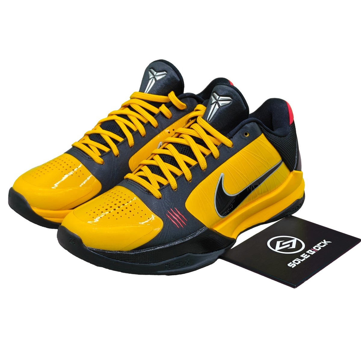 Nike Kobe 5 Protro Bruce Lee Yellow Black Men's Brand Kobe Bryant