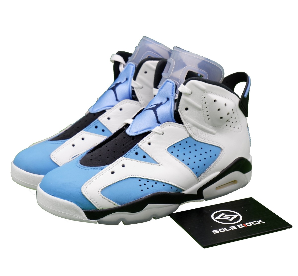 Nike Air Jordan Retro 6 UNC University Blue North Carolina Blue