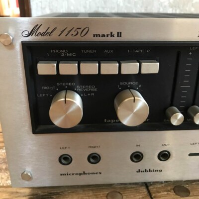 Marantz Model 1150 Mark II Integrated Amplifier Vintage Audio used