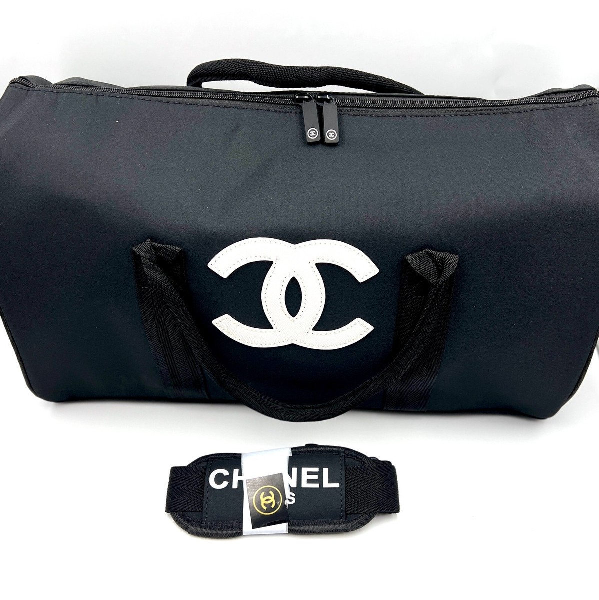 New! Chanel Boston Bag VIP Waterproof Travel Sports Duffle with