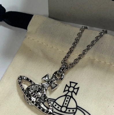 Vivienne Westwood Mayfair Bas Relief Pendant Silver /Brand New