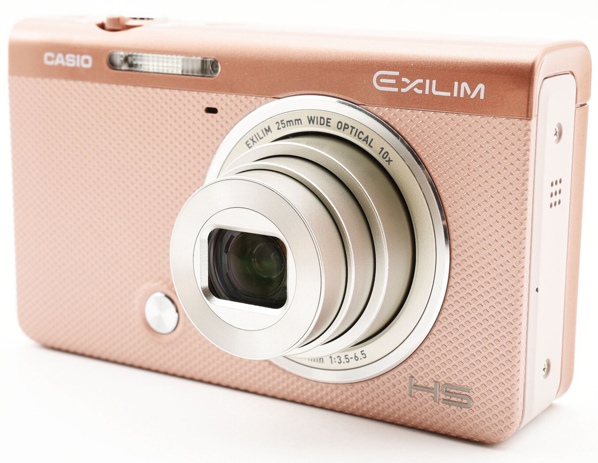 Casio HIGH SPEED EXILIM ZR50 digital camera W. 10x Zoom Lens Pink