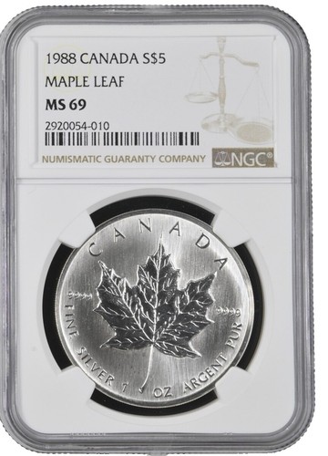 2022 Silver Canada Maple Leaf Early Release , Congratulations MS69