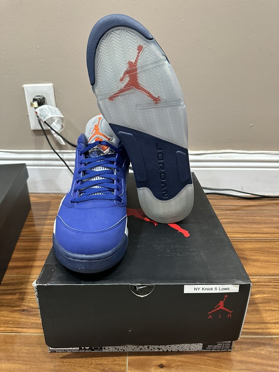 Size 13 - Air Jordan 5 Retro Low Knicks for sale online | eBay