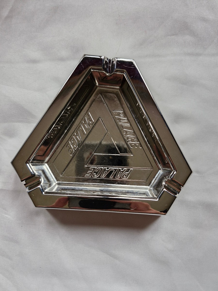 Palace Tri-Ferg Ashtray SILVER Metal - PALACE SKATEBOARDS SS19