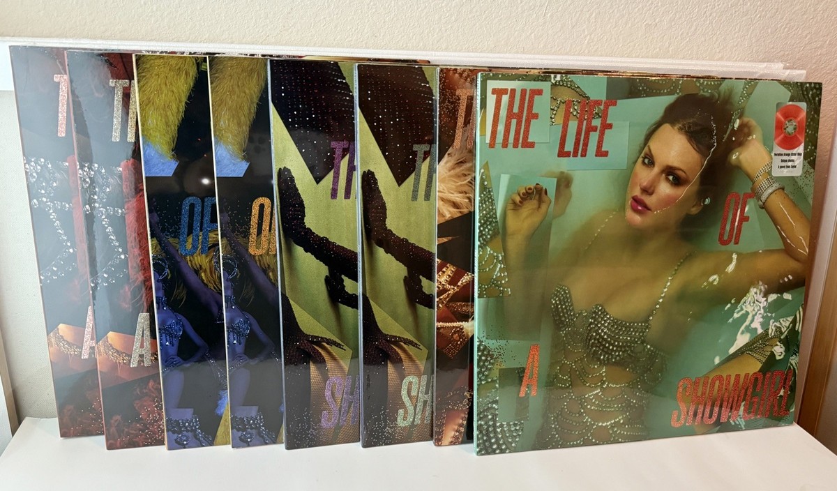 Taylor Swift The Life Of A Showgirl Vinyl 8 Variants Set | eBay
