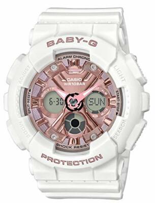 CASIO BABY-G BA-130-7A1JF Women's Watch White, Pink Index NEW from