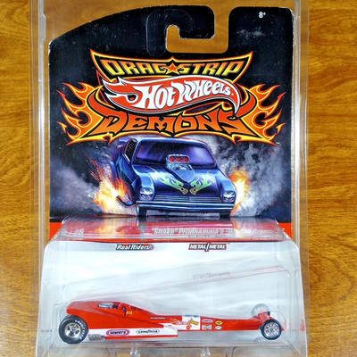 Hot Wheels Drag Strip Demons Snake Prudhomme's Wedge Dragster Red