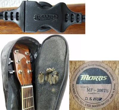 Acoustic Guitar Morris MF-306 TS 1998 Folk Sunburst S/N 8010067