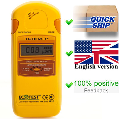 Dosimeter Terra-P Ecotest Radiometer Geiger Counter Radiation