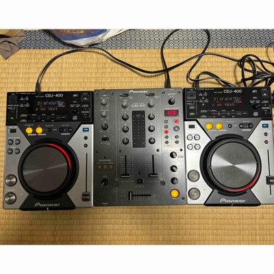 Pioneer CDJ-400-2台 Pioneer CDJ-400 DJ機材 2台セット Pioneer CDJ400 2