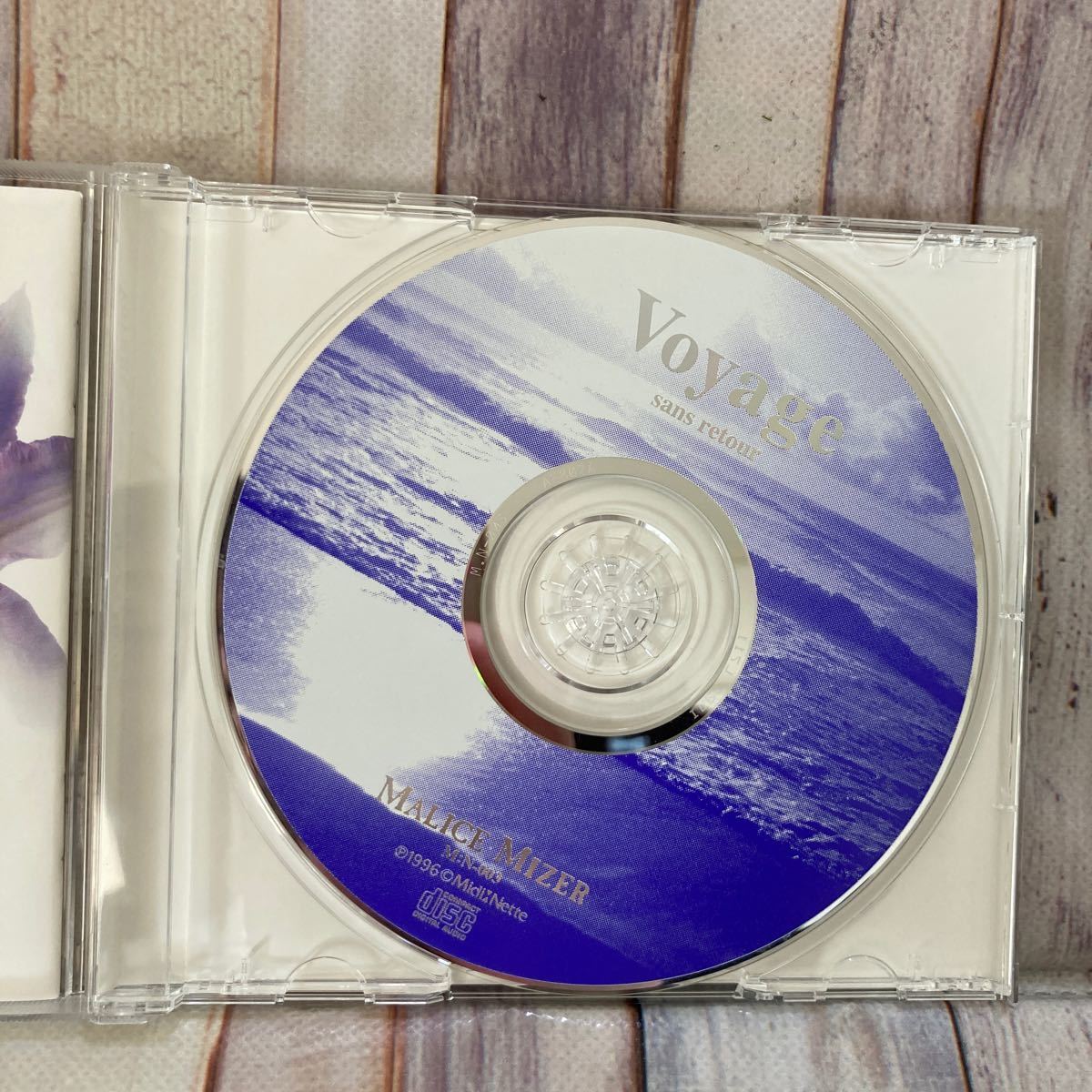 MALICE MIZER CD Voyage sans retour album 1996 Gackt Mana Koji