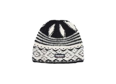 Supreme Diamond Beanie Black | eBay