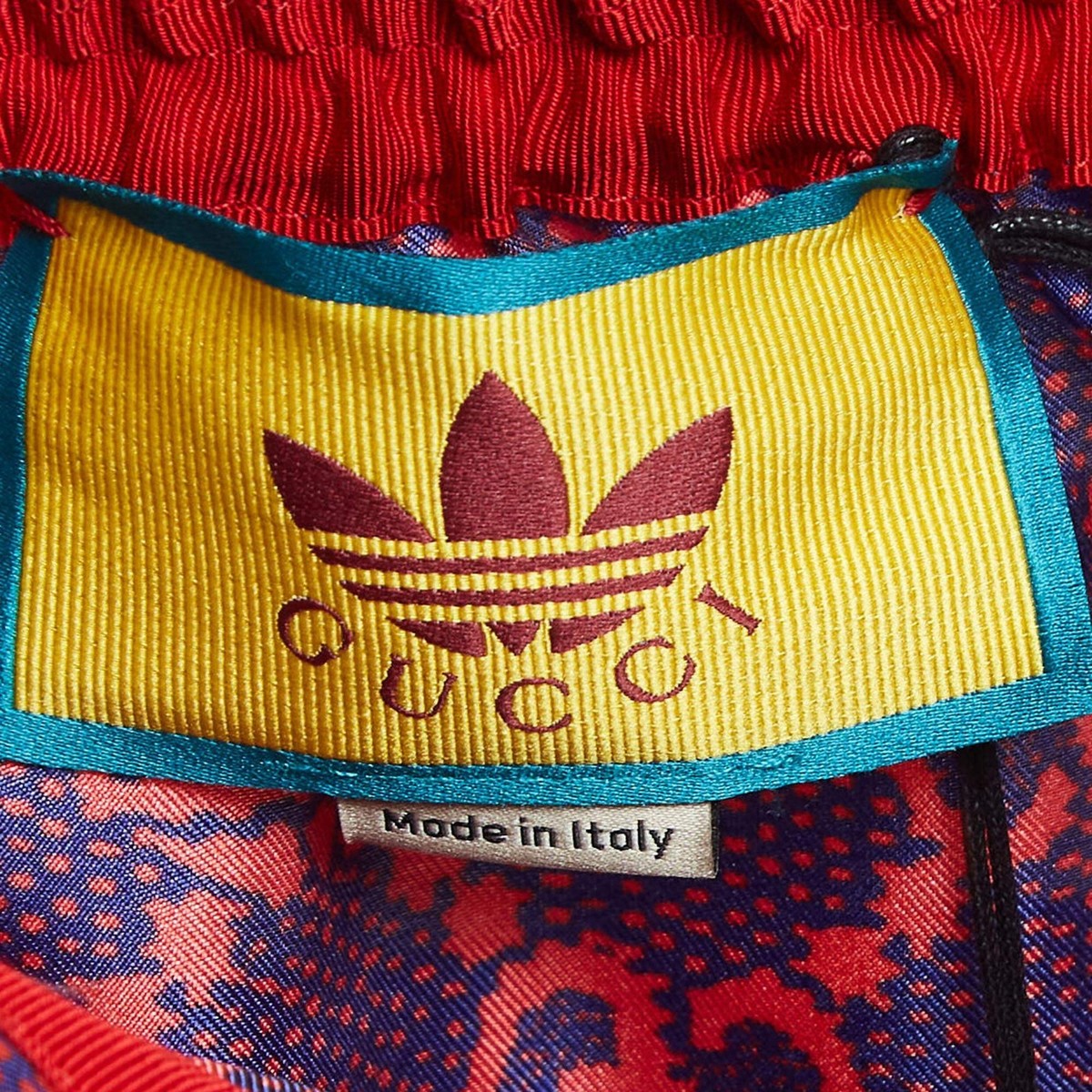 Gucci X Adidas Marco GGTrefoil Print Silk Shorts S | eBay