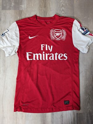 Arsenal 2011/2012 home football shirt kit jersey Nike centenerary