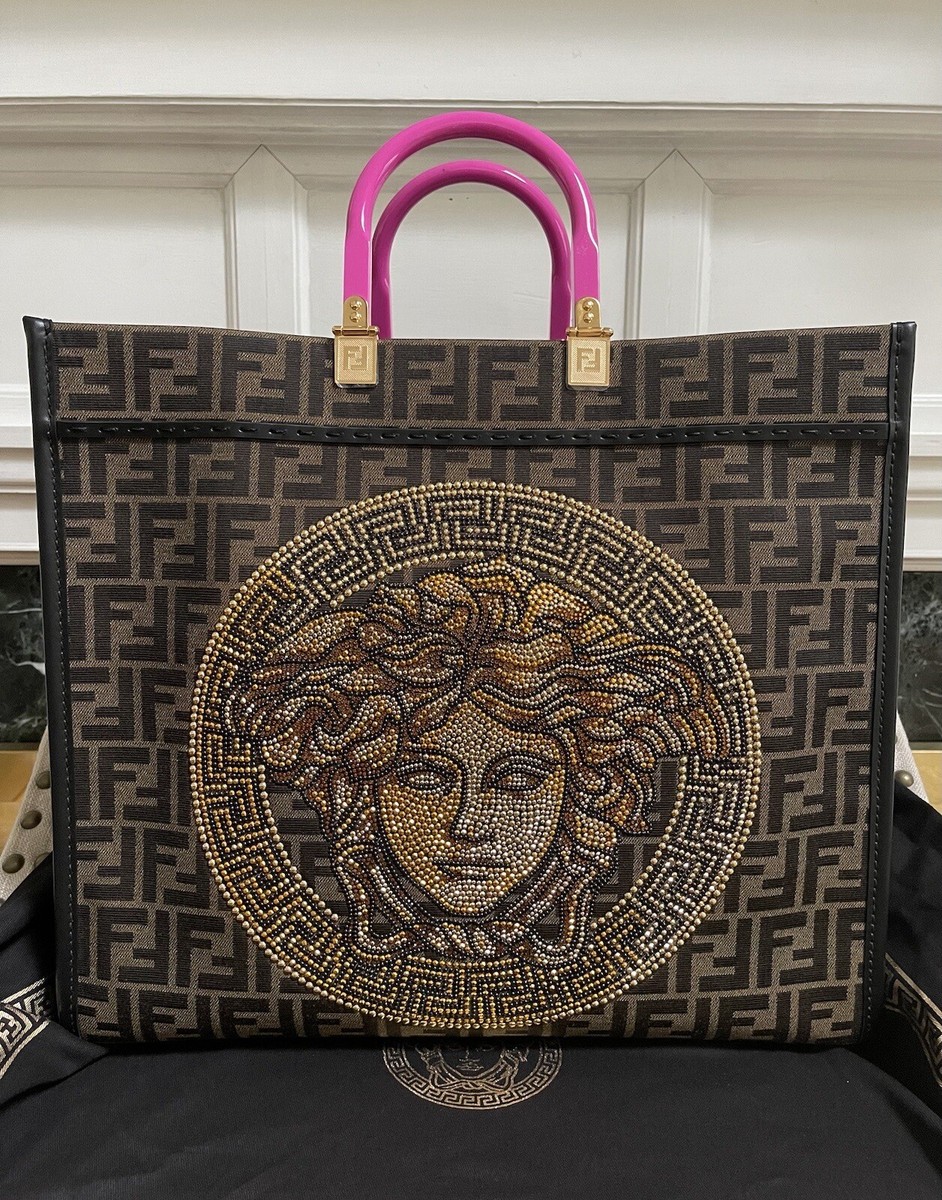 New Fendi X Versace Fendace Collaboration Sunshine FF Medusa