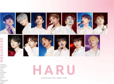 New SEVENTEEN 2019 JAPAN TOUR HARU Limited Edition 2 Blu-ray+Photo