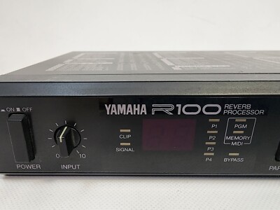 Yamaha R100 Digital Reverb Processor Black | eBay